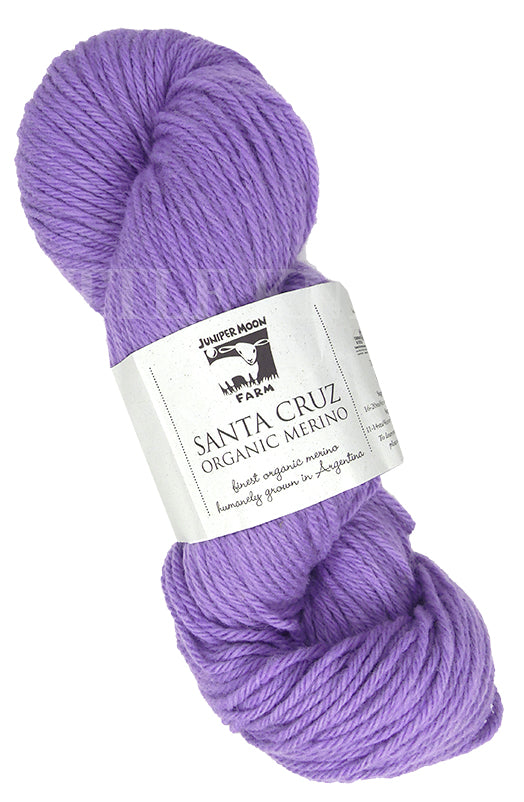 Juniper Moon Farm Santa Cruz Organic Merino - Lavender (Color #123) on sale at Little Knits

