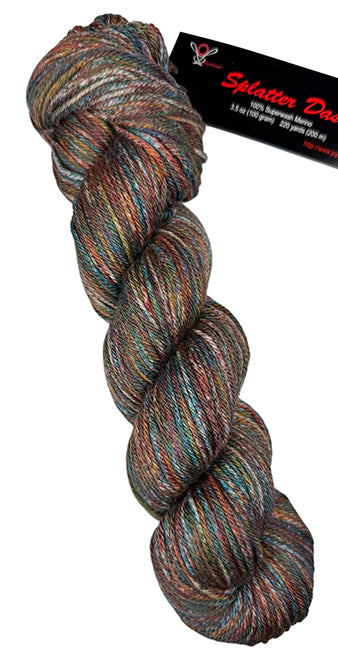 Jojoland Splatter Dash - Earth, Wind & Amber (Color #SD066) - TEN SKEINS