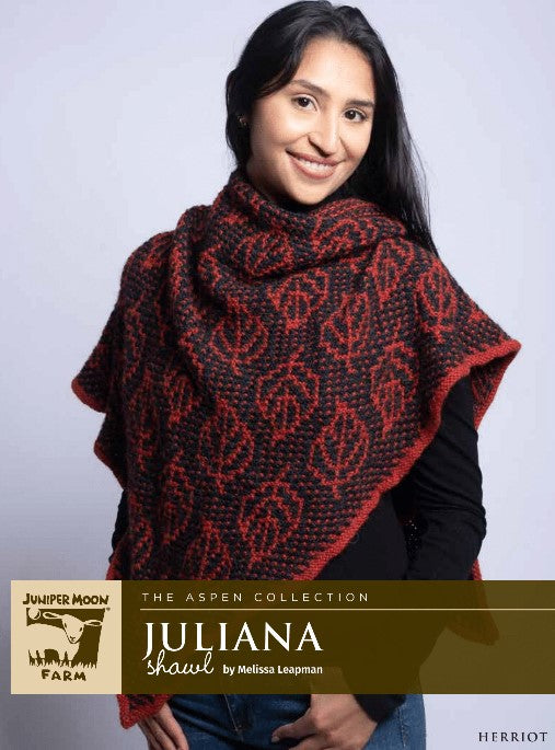 A Juniper Moon Farm Herriot Fine Pattern - Juliana Shawl (PDF)