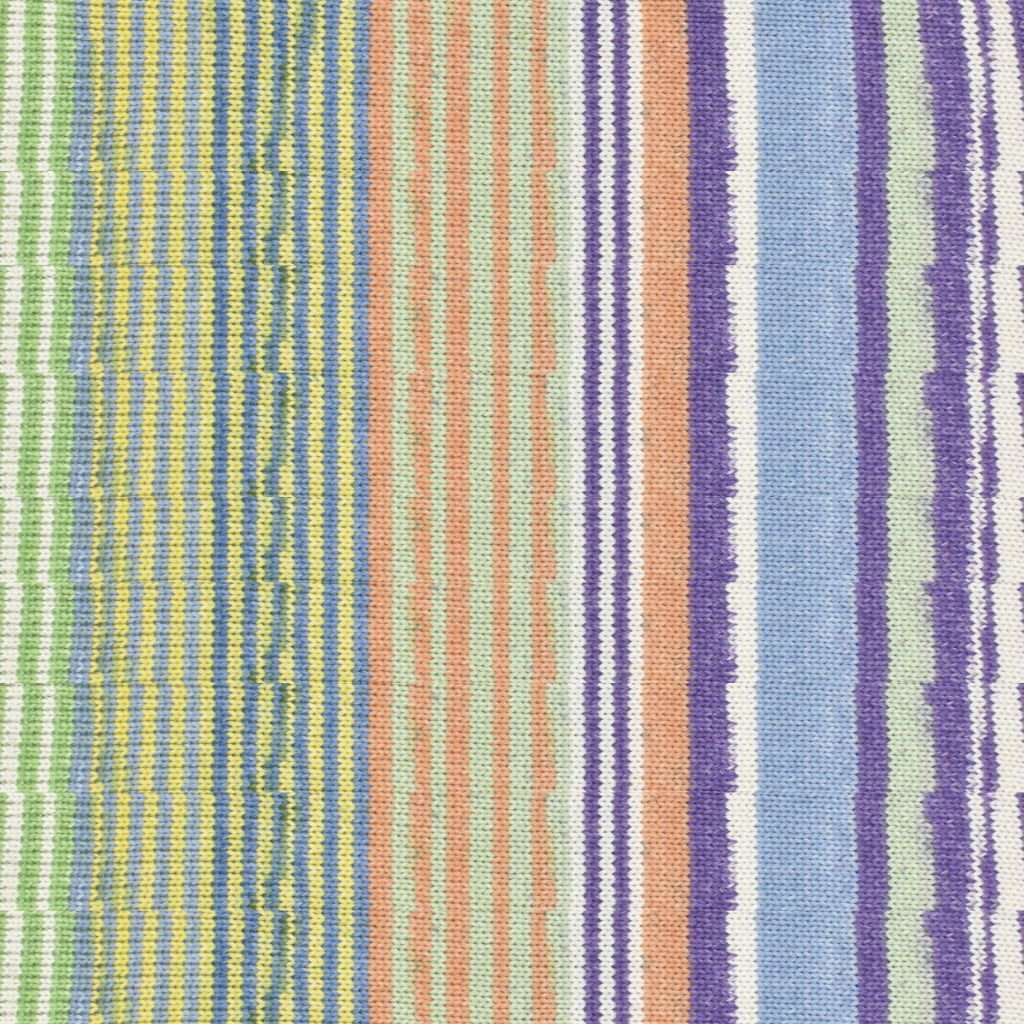 Juniper Moon Farm Cumulus Stripes - Belize Sunrise (Color #513)