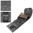 LYKKE Driftwood 5 Inch Interchangeable Circular Knitting Needle Set in Grey Denim Case on sale and ships free from Little Knits