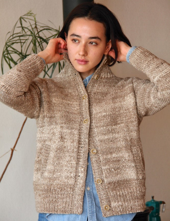 A Noro Haunui Silk Pattern Kanjut Cardigan (PDF)