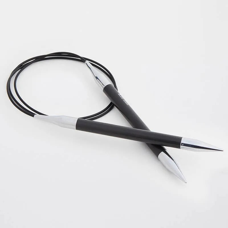 Knit Pro Karbonz 24" Fixed Circular Needles - US 0 (2.00mm)