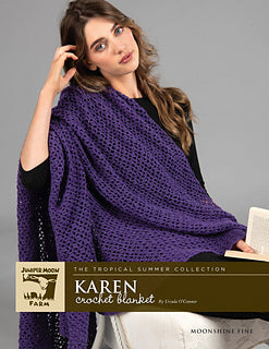 A Juniper Moon Farm Pattern - Karen Blanket Crochet Pattern (PDF)