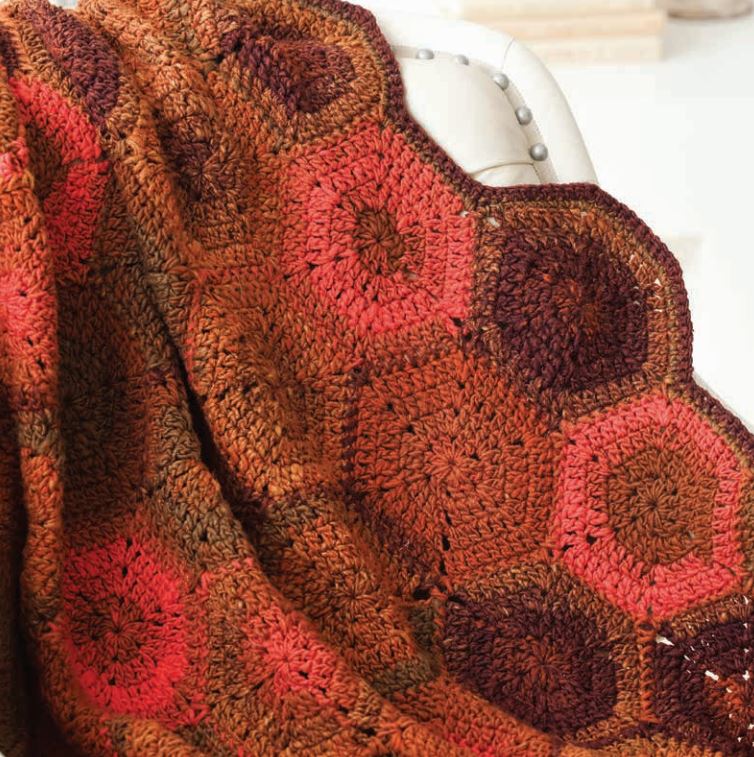 A Noro Karuta Pattern - Crochet Throw 6370 knitting pattern on sale at Little Knits