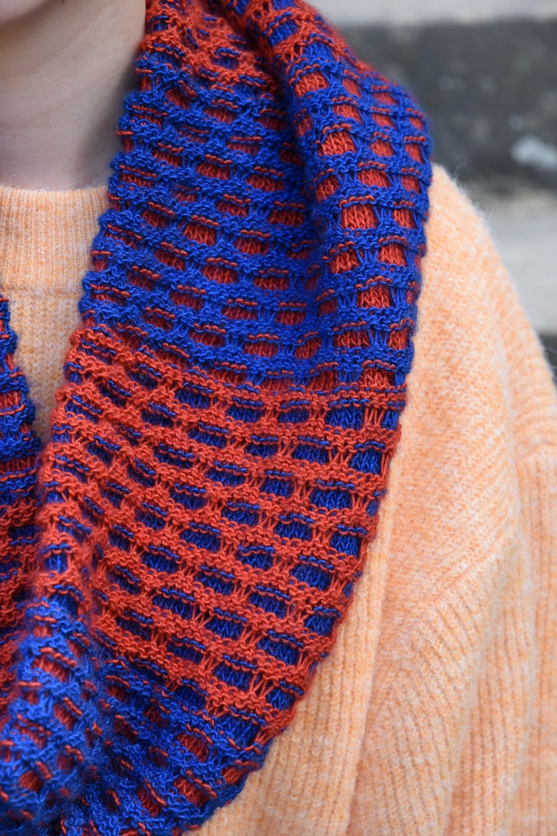 A Nuble Pattern - Katalina Infinity Cowl (PDF) - FREE WITH ORDERS OF 6 SKEINS OF NUBLE (ONE FREE PATTERN PER ORDER)