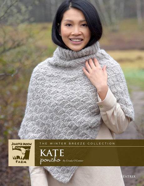 A Juniper Moon Beatrix Pattern - Alisa Wrap (PDF) on sale at little knits