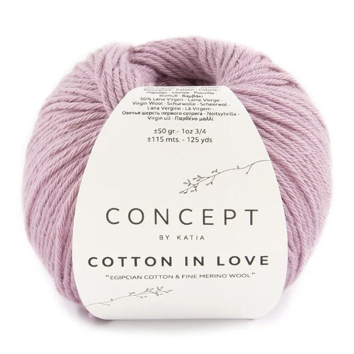 Katia Cotton In Love - Rose (Color #53) Knitting and Crochet yarn on sale at Little Knits