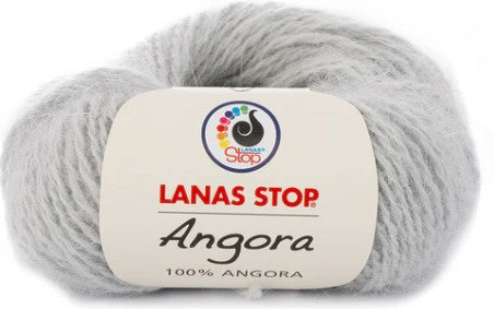 Katia Lanas Angora Stop - Lightest Grey (Color #010)
