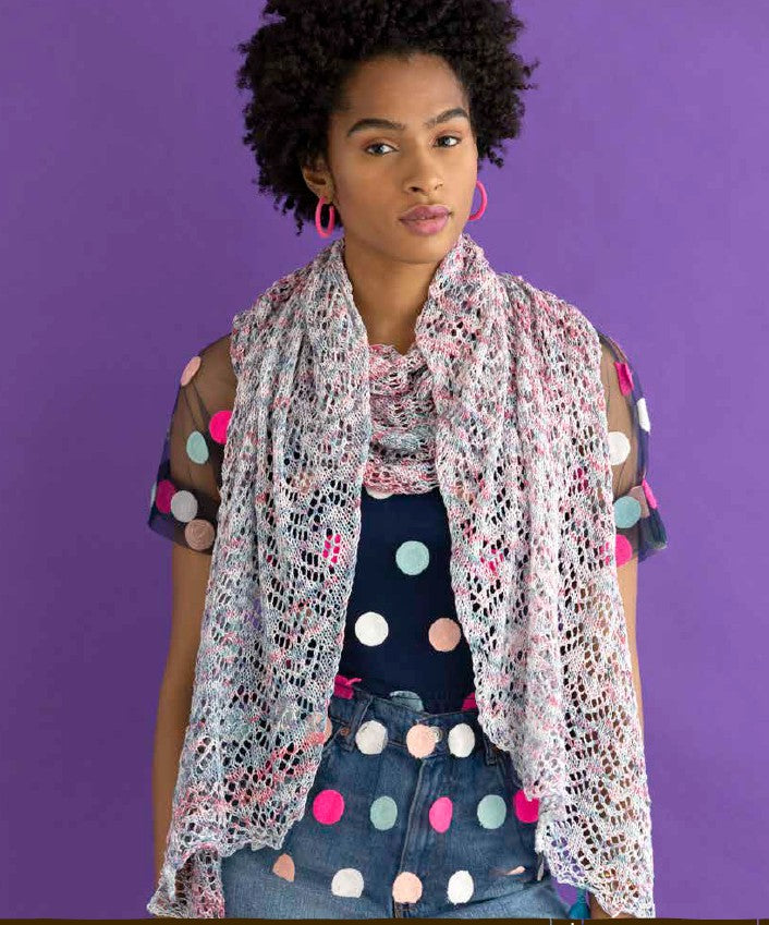 An Araucania Pattern - Kaylee Stole (PDF) on sale at Little Knits
