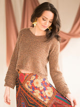 A Berroco Mistico Pattern - Kellar Crochet Pullover (PDF)