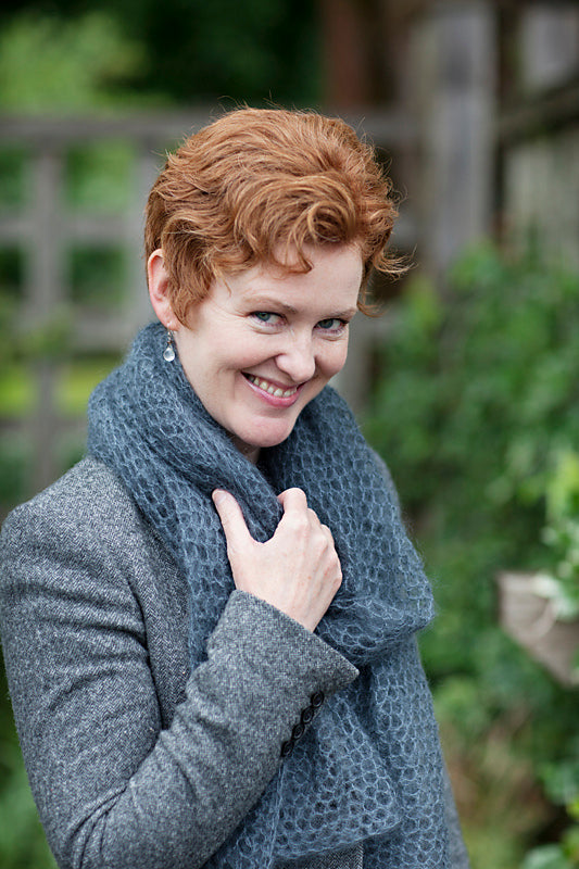 A Churchmouse Yarns and Teas Pattern - Kelly’s Frothy Crocheted Scarf & Wrap (PDF)