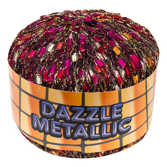 Knitting Fever Dazzle Metallic - (Color #12) - FULL BAG SALE (5 Skeins)