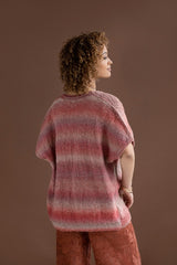 !A Knitting Fever Painted Sky Pattern - Aurora Poncho