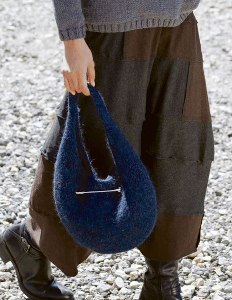 A Berroco Ultra Alpaca Pattern - Kirsti (PDF File) knitting bag pattern sale at Little Knits