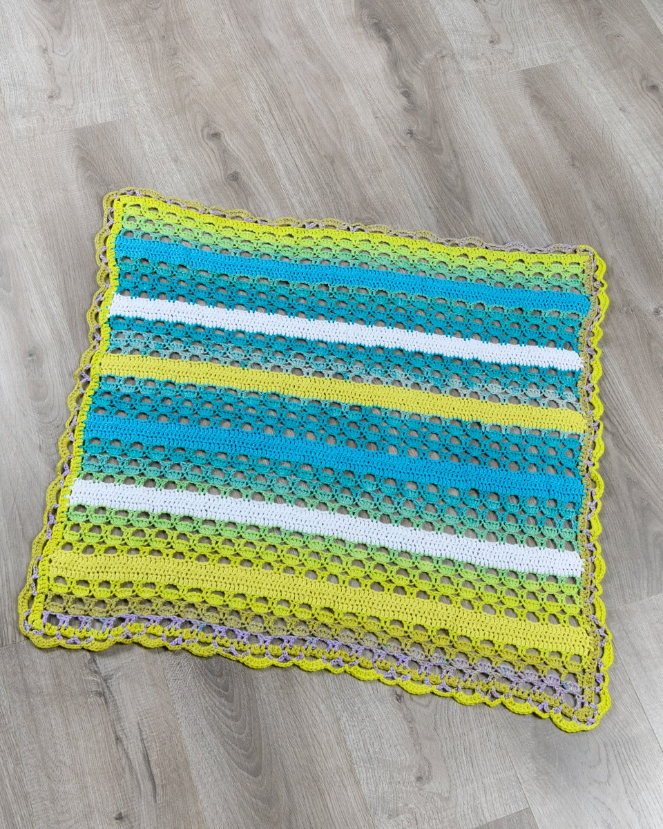 Kitty Baby Blanket - Print Copy - Free With Purchases of 6 Skeins of Cumulus (One free Pattern Per Person Please)