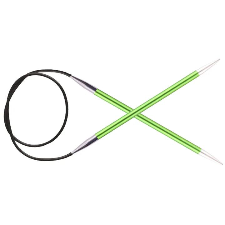 KnitPro Zing 9" Fixed Circular Needles - US 4 (3.50 mm)