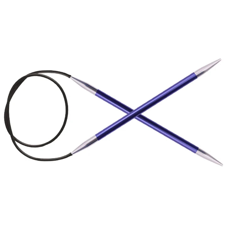 KnitPro Zing 9" Fixed Circular Needles - US 7 (4.50 mm)
