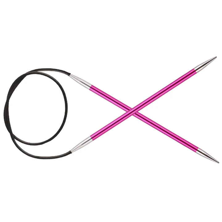 KnitPro Zing 9" Fixed Circular Needles - US 8 (5.00 mm)