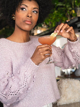 A Berroco Gimlet Pattern - Kunzite Pullover (PDF)