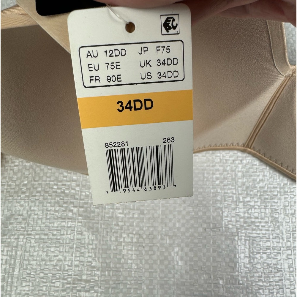 NWT Wacoal Women's Ultimate Side Smoother Wire Free Bra Size 34DD