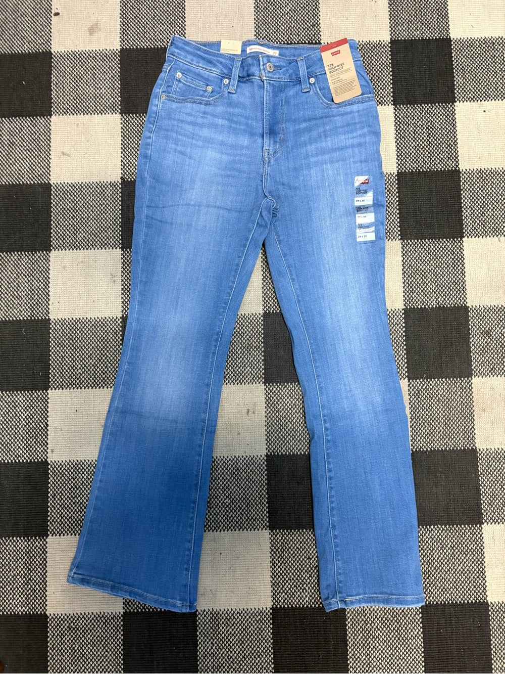 NWT, Levi's Womens 725 High Rise Bootcut. Size: 29x30
