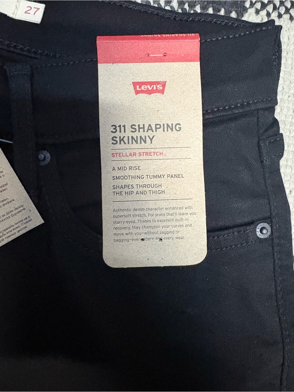 NWT, Levi's Women's 311 Shaping Skinny Jean Size: 27x28