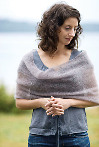 A Churchmouse Yarns and Teas Pattern - Mohair Bias Loop (PDF)