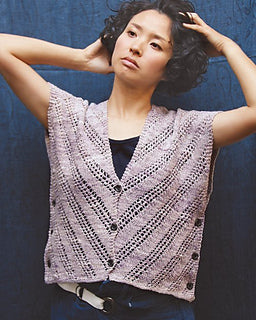 A Noro Kumo Pattern - Lace WaistCoat (PDF)