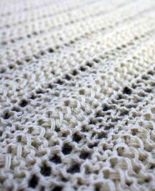 A Queensland Llama Lace Pattern - Lacey Throw - Free with Purchase of 4 or More Skeins of Queensland Llama Lace (PDF File)