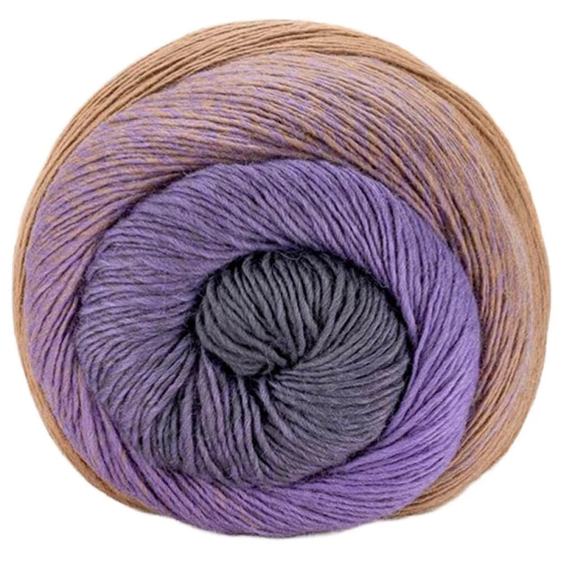 Laines Du Nord Poema - Purple Brown Degradé (Color #604)