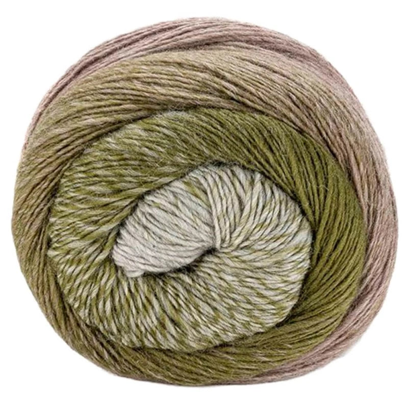 Laines Du Nord Poema - Greens Degradé (Color #606)