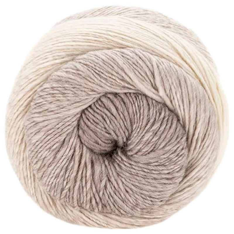 Laines Du Nord Poema Cashmere - Mauve/Ecru (Color #107)