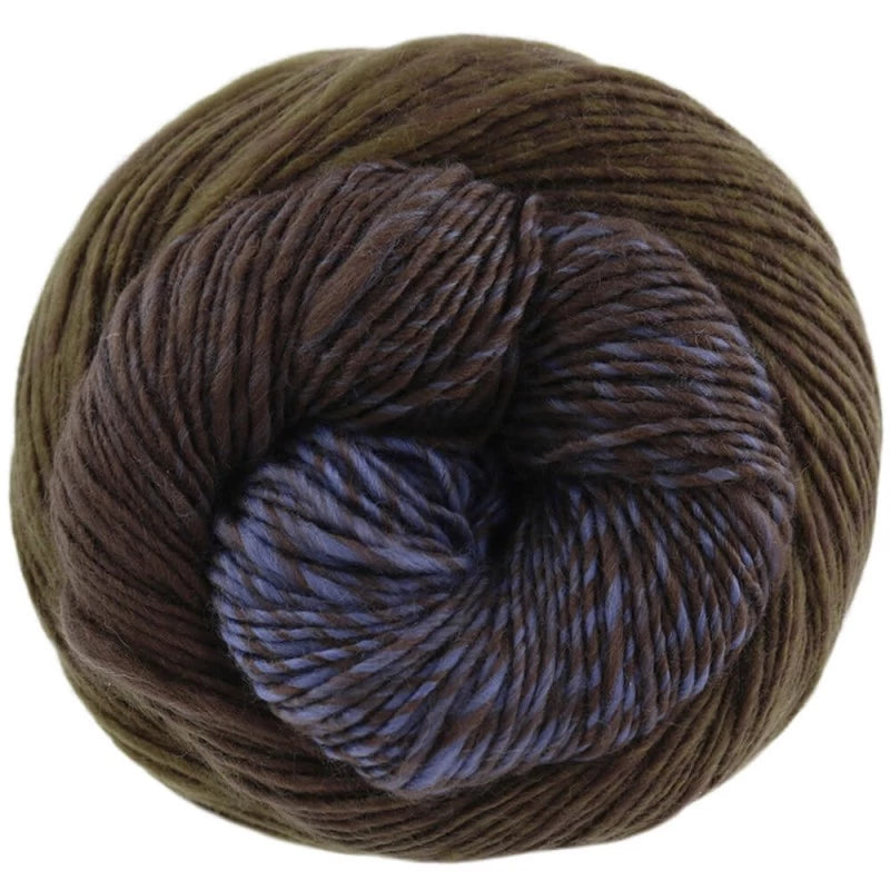 Laines Du Nord Poema Cashmere - Brown/Grape (Color #202)
