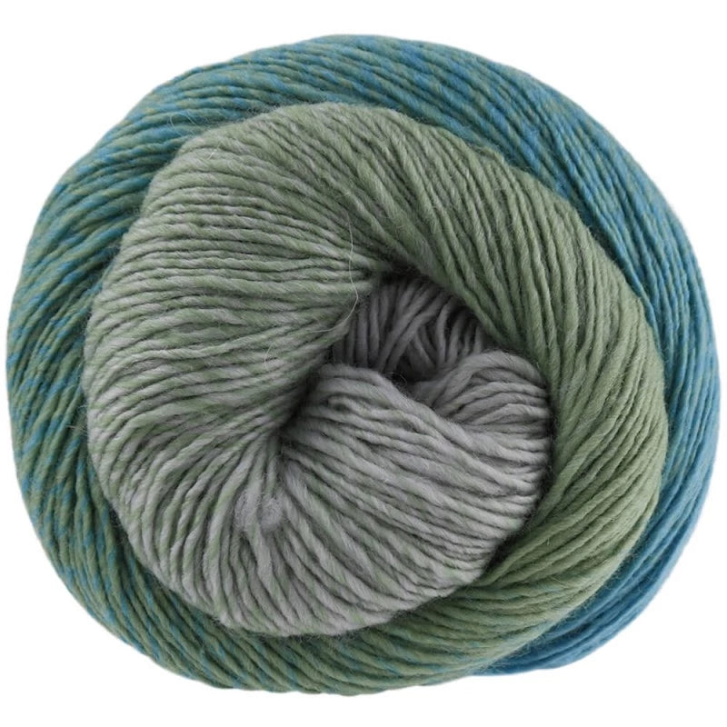 Laines Du Nord Poema Cashmere - Aqua/Sage (Color #205)