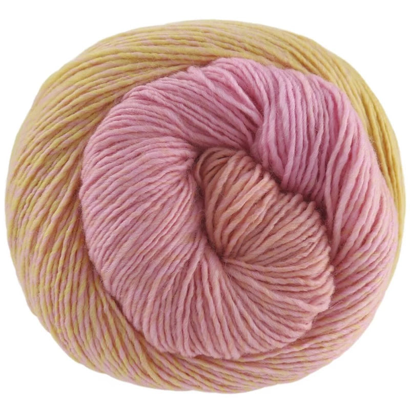 Laines Du Nord Poema Cashmere - Salmon/Gold (Color #207)