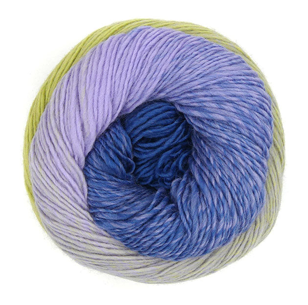 Laines Du Nord Poema - Blue Yellow Degradé (Color #608)
