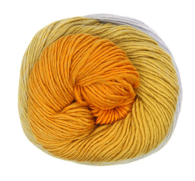 Laines Du Nord Poema - Orange Camel Degradé (Color #801)