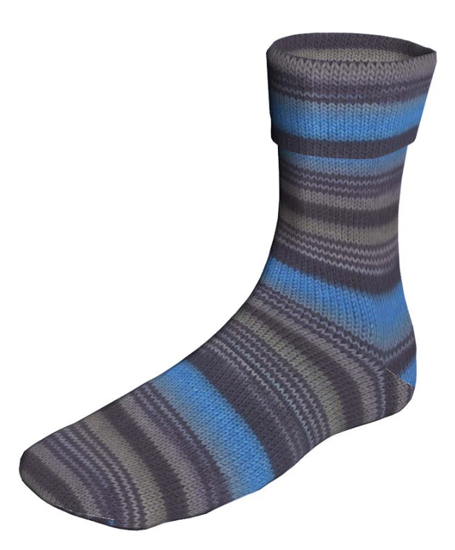 !Lang Super Soxx Australian Lakes - Moon Lake (Color #423) on sale at 60% off at Little Knits