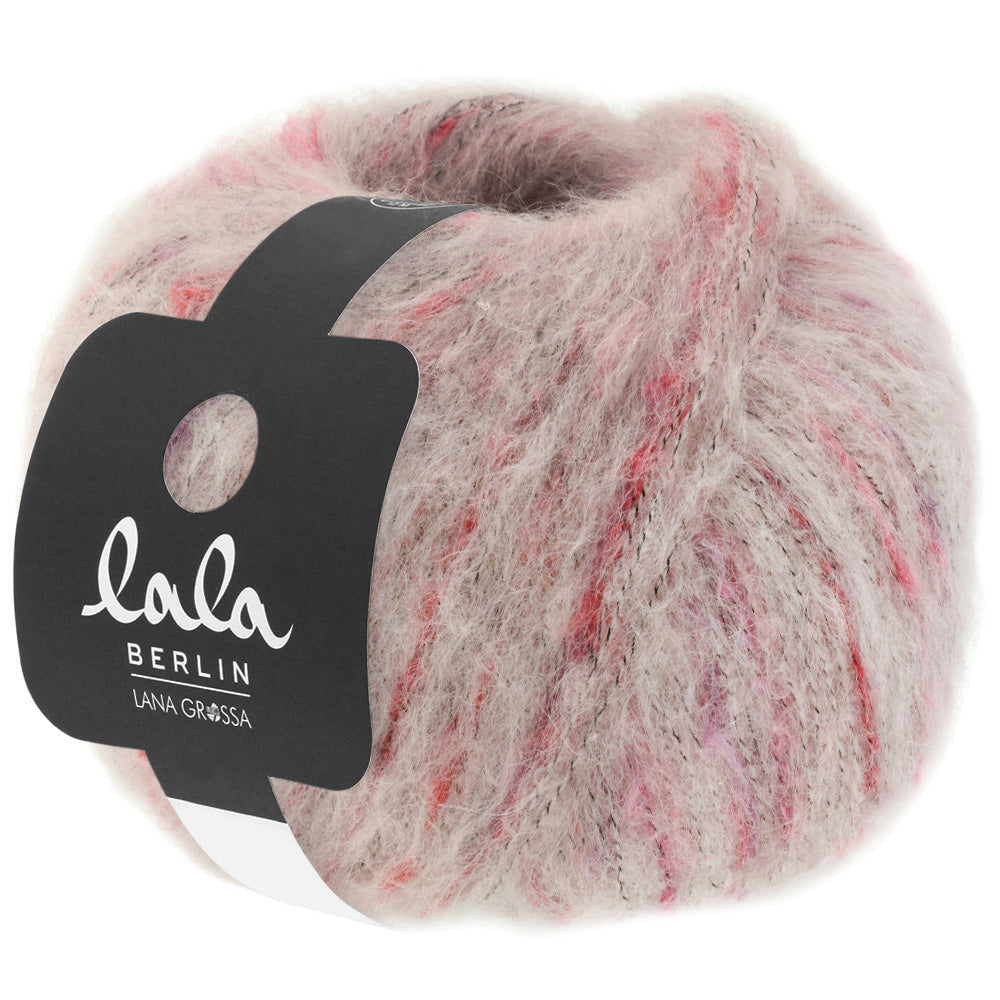 Lana Grossa Lala Berlin Hazy - Rose Multi (Color #01) - FULL BAG SALE (5 Skeins)