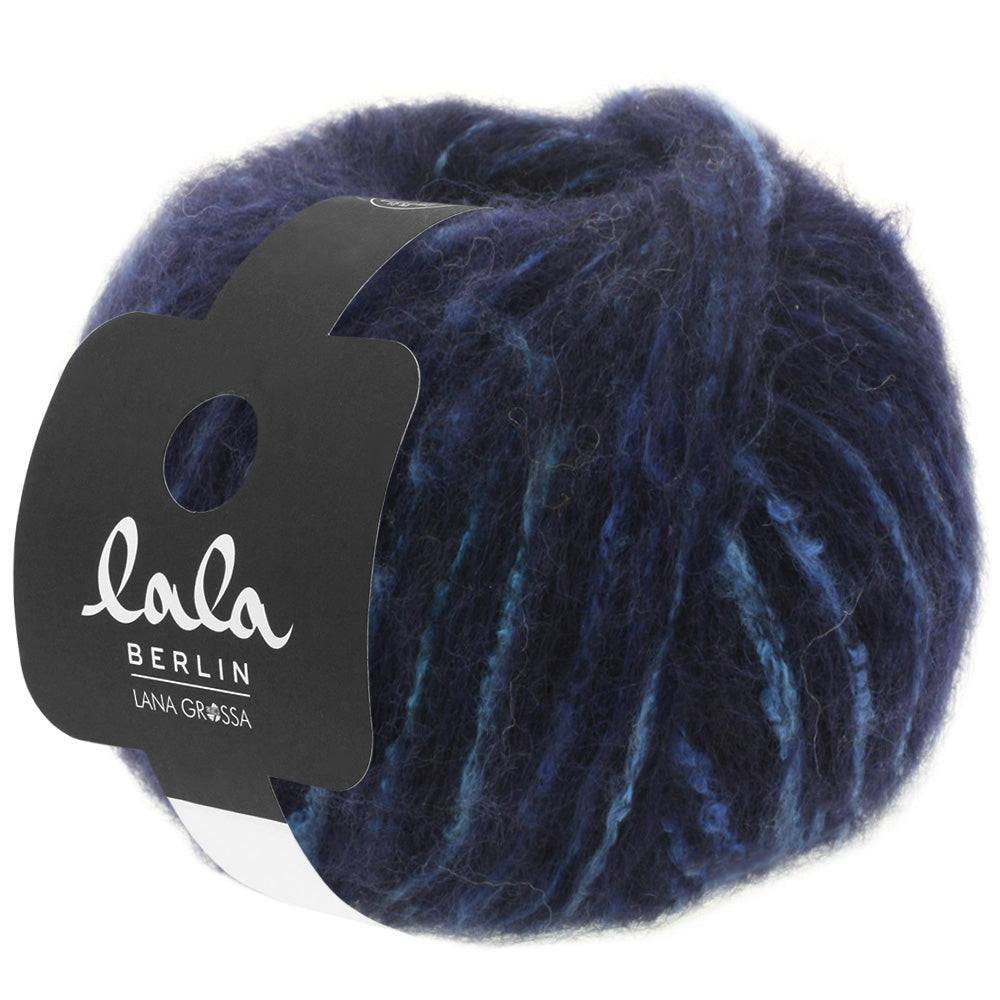 Lana Grossa Lala Berlin Hazy - Navy Multi (Color #06)