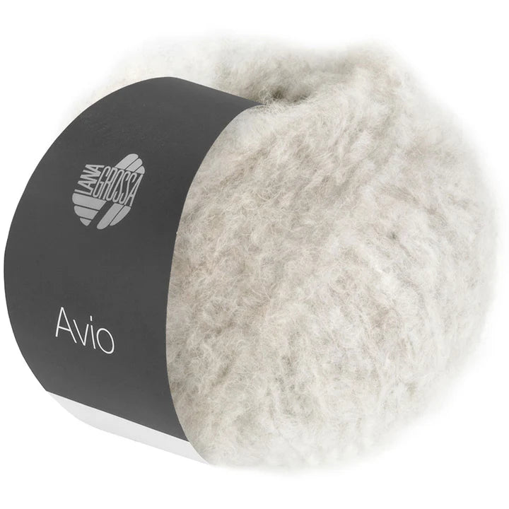 Lana Grossa Avio - Greys (Color #09) - TEN SKEIN BAGS