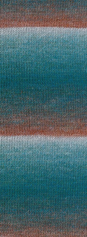 Lana Grossa Gomitolo Gala - Chestnut Cove (Color #4036) - BIG 200 GRAM CAKES