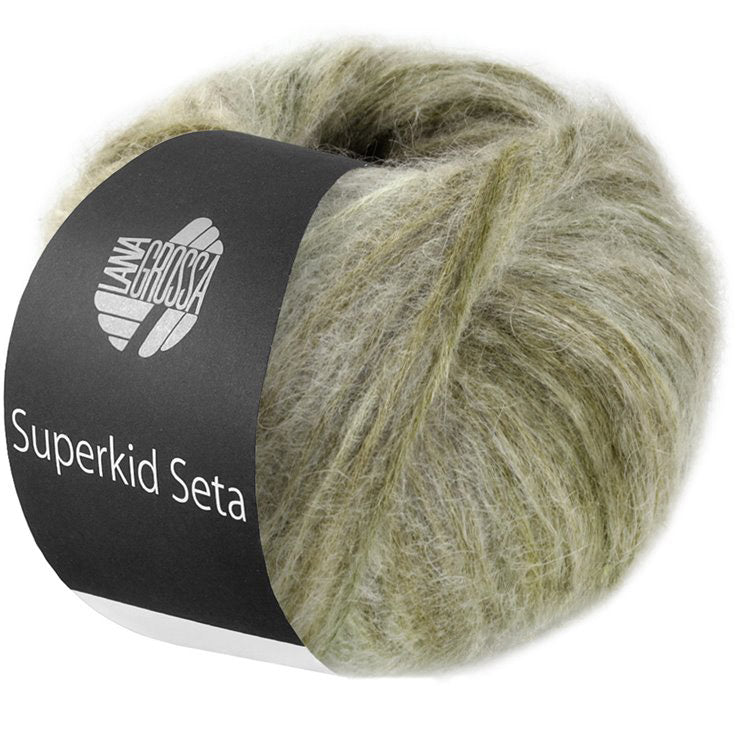 Lana Grossa Superkid Seta - Khaki Shaded (Color #108)