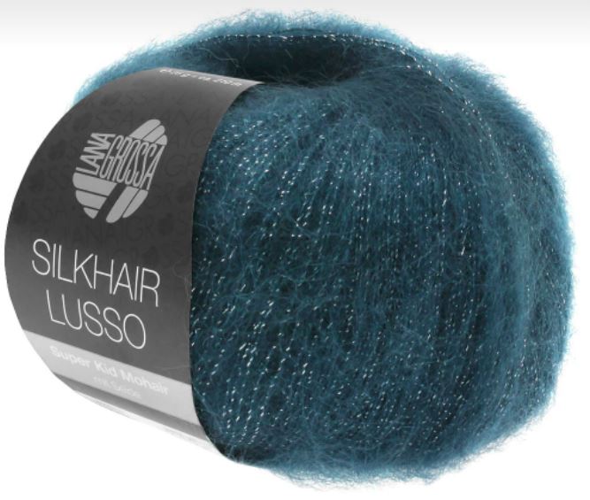 Lana Grossa SilkHair Lusso - Teal Metal (Color #920)