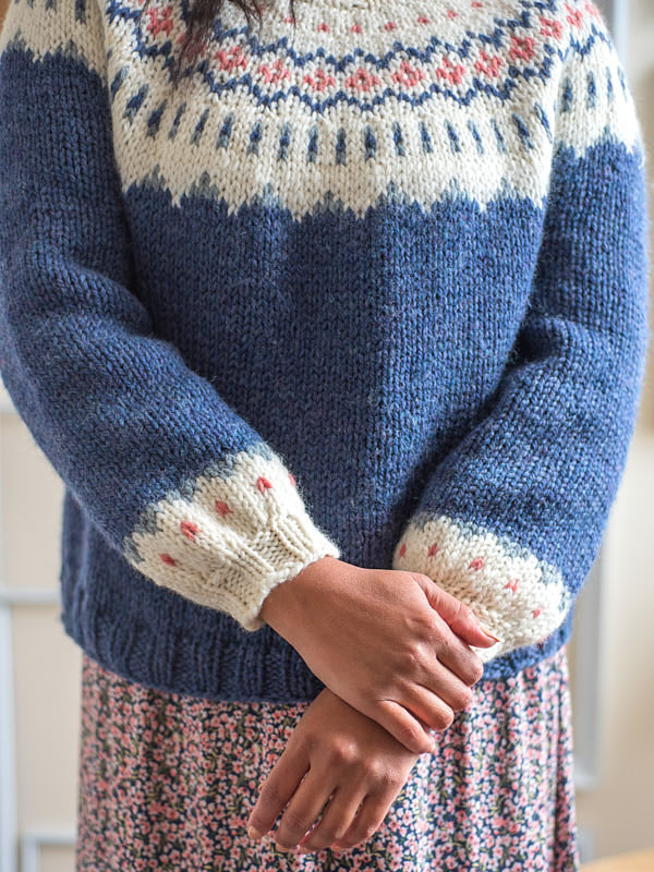 A Berroco Lanas Quick Pattern - Hedda Sweater (PDF)