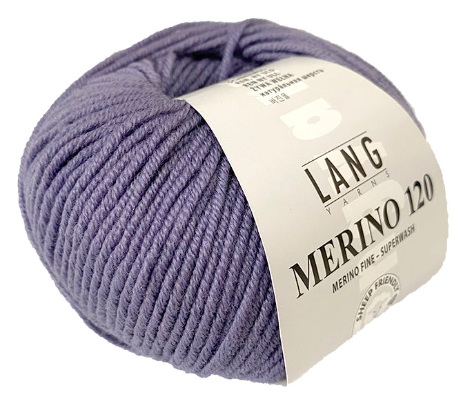 Lang Merino 120 - Medium Lavender (Color #207)