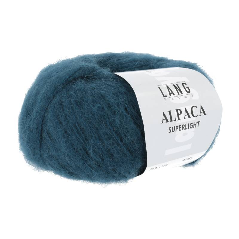 Lang Alpaca Superlight - Deep Teal (Color #188) - FULL BAG SALE (5 Skeins)