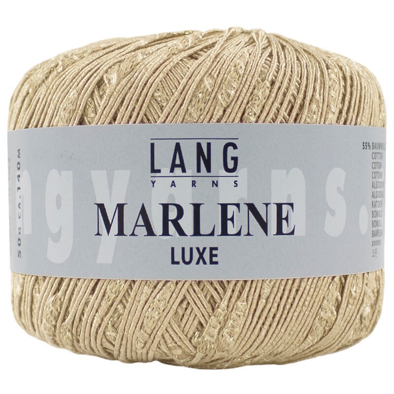 Lang Marlene Luxe - Beige (Color #22) FULL BAG SALE (5 Skeins)