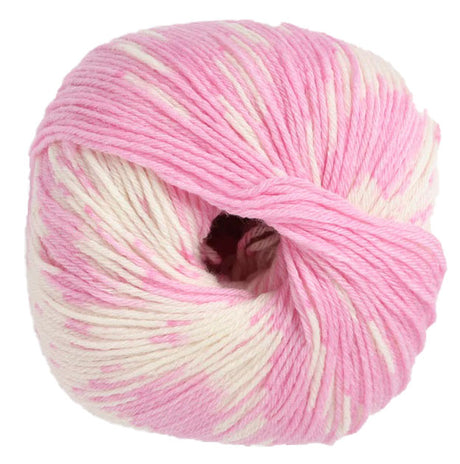 Lang Merino 200 Bebe Color - Pink Colorwork Print (Color #419) on sale at 55-60% off at Little Knits